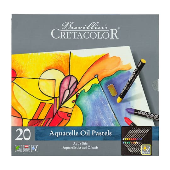 Cretacolor&#xAE; AquaStic 20 Color Oil Pastel Set